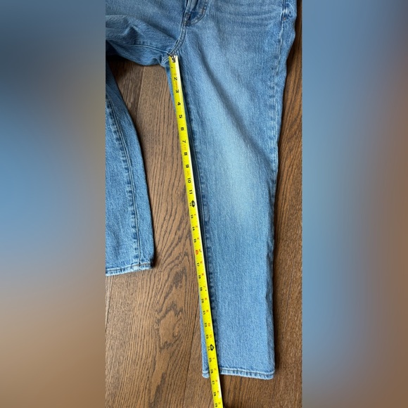 Madewell SIZE 27 The Perfect Vintage Jean In Light Blue Denim - Picture 13 of 14